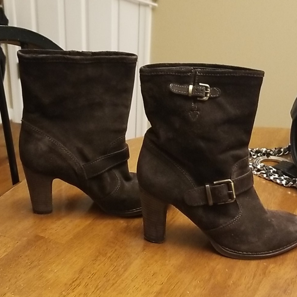Barney's New York Brown Boots - Picture 2 of 12